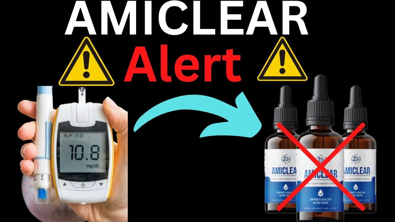 AMICLEAR- Amiclear Reviews⚠️CAUTION⚠️Amiclear For Lower Blood Sugar   Amiclear Review #amiclear