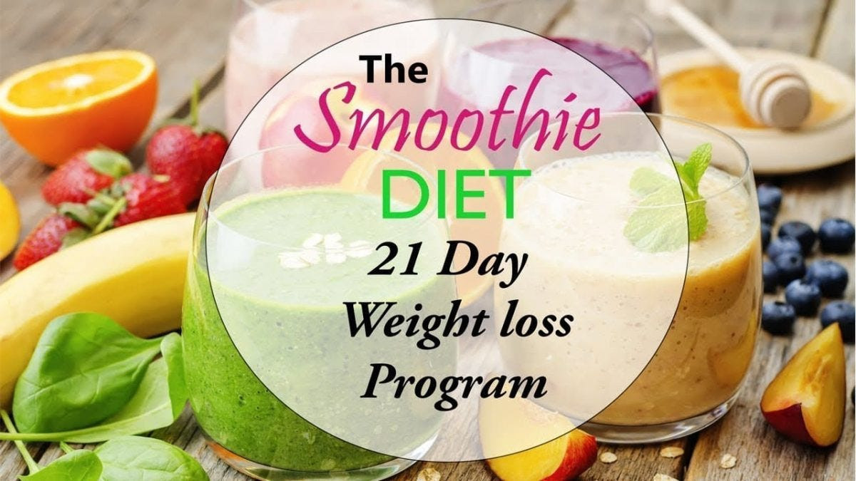 The Smoothie Diet -  Accept 21 Days Weight Loss Challenge !